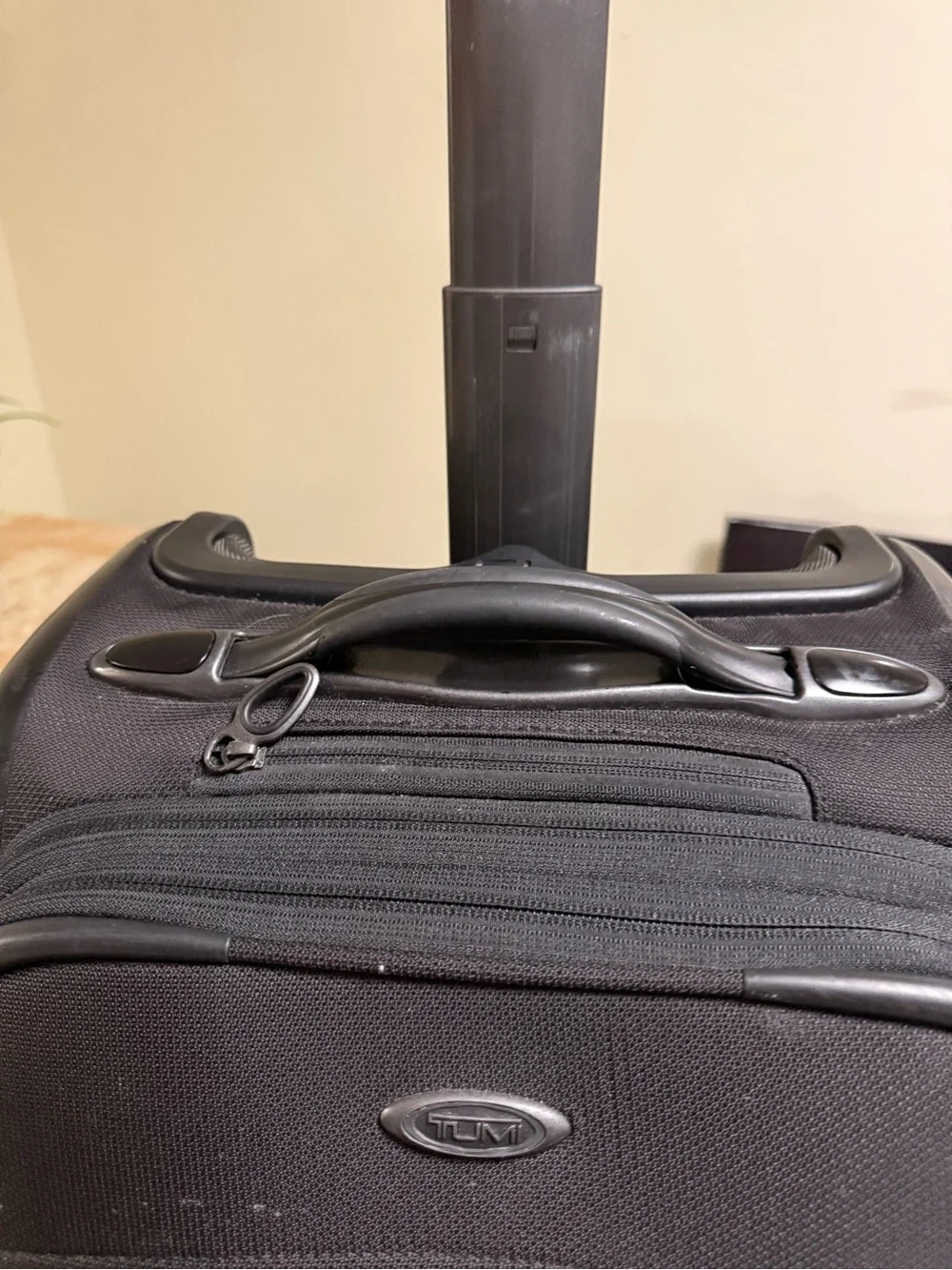 Tumi Black Upright Carry-On Spinner